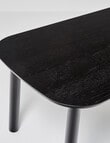 LUCA Furniture Geneva Dining Table 2.1m, Black product photo View 03 S