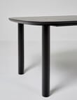 LUCA Furniture Geneva Dining Table 2.1m, Black product photo View 04 S