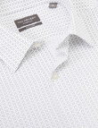 Van Heusen Star Print Classic Fit Shirt, Black product photo View 02 S