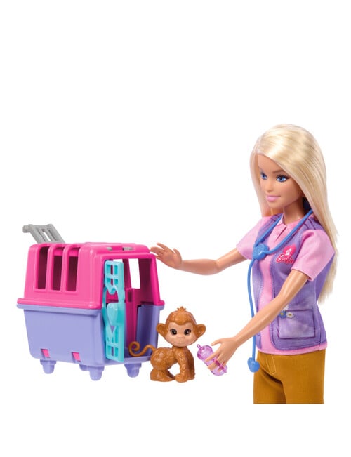 Barbie Animal Rescue & Recovery Playset product photo View 03 L