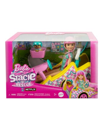 Barbie Stacie Racer Doll with Go-Kart product photo