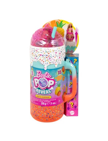 Barbie Pop Reveal Rise & Surprise Gift Set, Tropical product photo