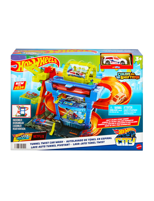 Hot Wheels Tunnel Twist Car Wash product photo View 02 L