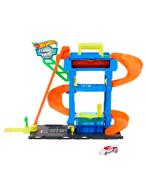 Hot Wheels Tunnel Twist Car Wash product photo View 03 L