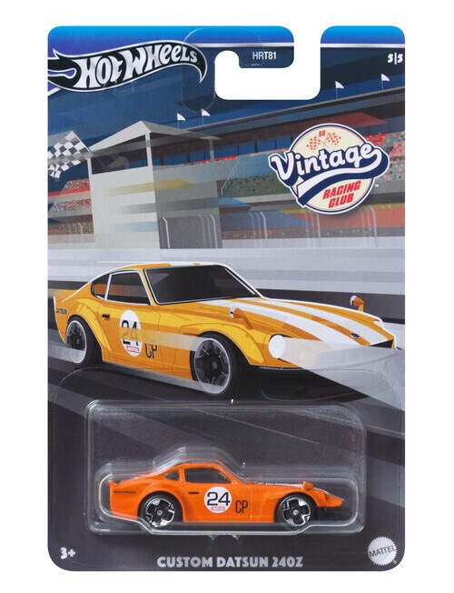 Hot Wheels Vintage Racing Club Cars, Assorted - Cars, Trucks