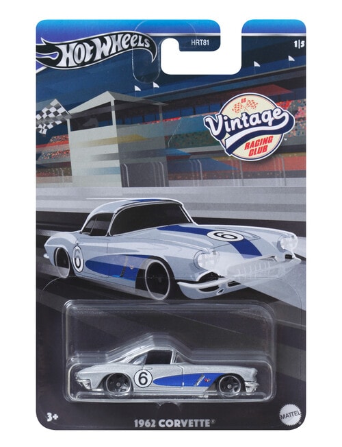 Hot Wheels ロードランナー Vintage Racing Hot Wheels Vintage Racing Club Cars, Assorted - Cars, Trucks