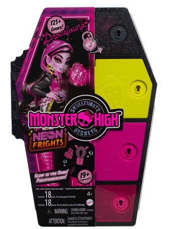Monster High Skulltimates Secrets Neon Frights Series, Draculaura product photo