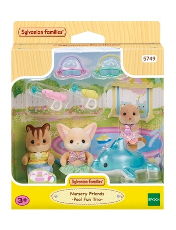 Sylvanian Families Nursery Friends Pool Fun Trio product photo