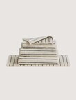 Sheridan Aven Stripe Towel Range product photo View 02 S