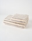 Sheridan Aven Stripe Towel Range, Limestone product photo