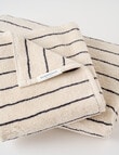 Sheridan Aven Stripe Towel Range, Limestone product photo View 02 S