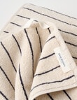Sheridan Aven Stripe Towel Range, Limestone product photo View 03 S