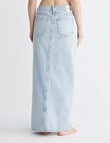 Calvin Klein Maxi Skirt, Light Blue product photo View 02 S
