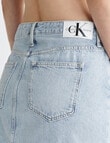 Calvin Klein Maxi Skirt, Light Blue product photo View 04 S
