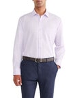 Van Heusen Micro Check Classic Fit Shirt, Lilac product photo View 03 S