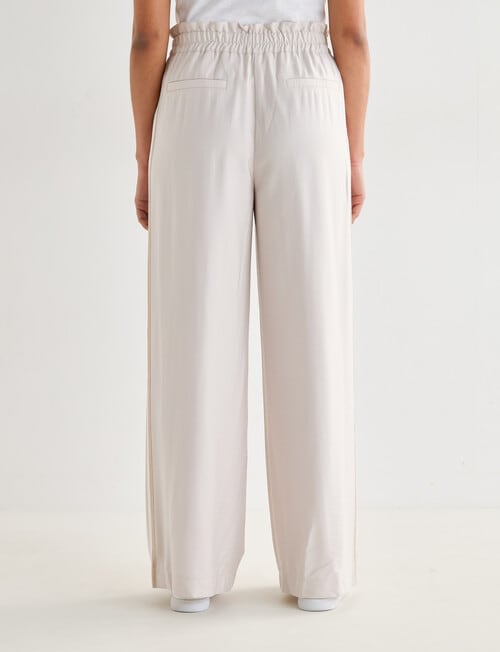 Whistle Sport Stripe Jog Pant Regular, Stone product photo View 02 L