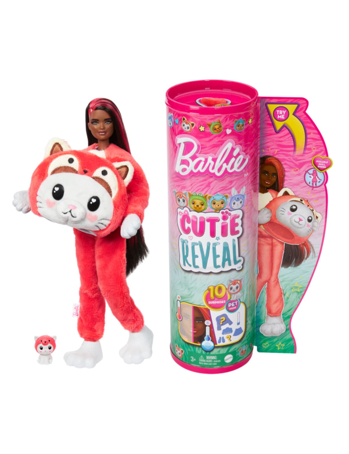 Barbie Cutie Reveal Series Dolls, Assorted Dolls Accessories