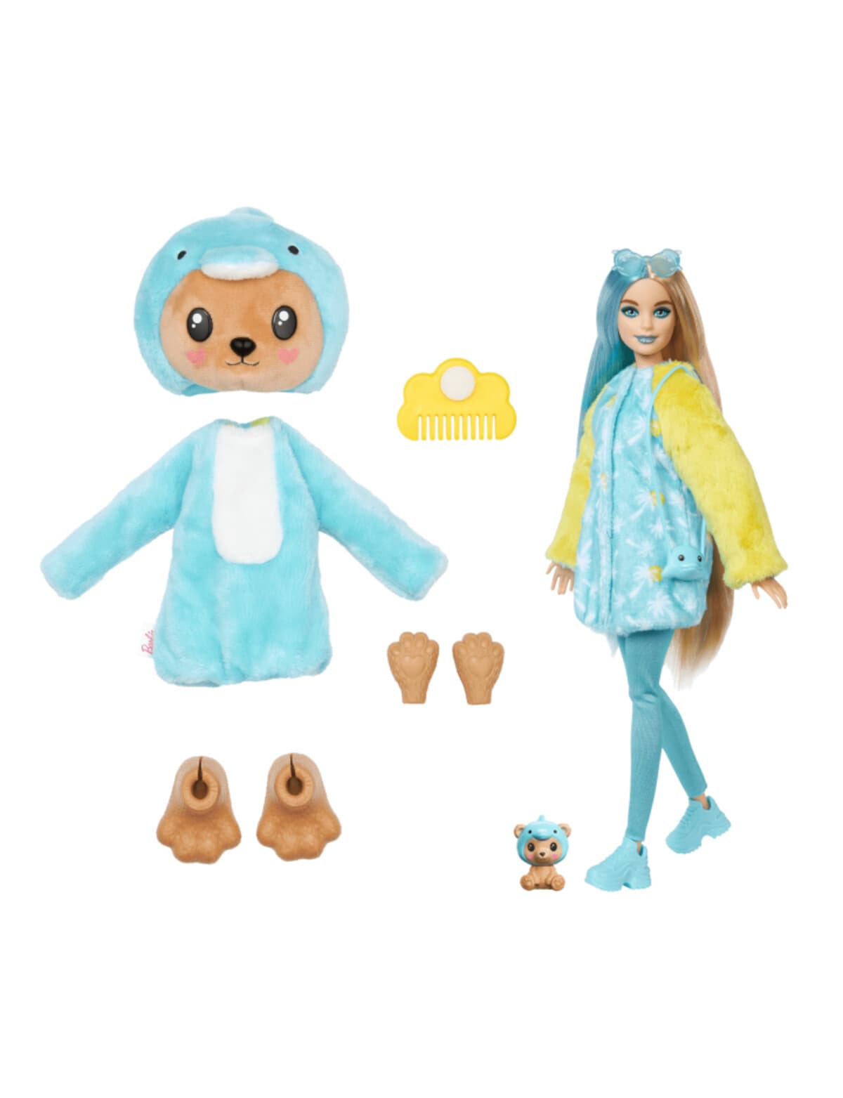 Barbie Polar Bear Sparkle Sparkle Barbie Cutie Barbie Color Reveal