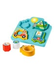 Fisher Price Shapes & Sounds Vehicle Puzzle product photo View 02 S