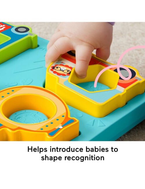 Fisher Price Shapes & Sounds Vehicle Puzzle product photo View 06 L