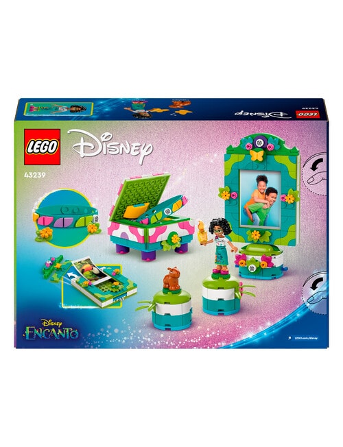 LEGO Disney Encanto Mirabel's Photo Frame and Jewellery Box, 43239 product photo View 09 L