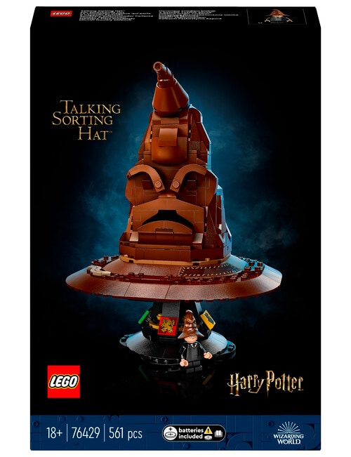 LEGO Harry Potter Talking Sorting Hat, 76429 product photo View 02 L