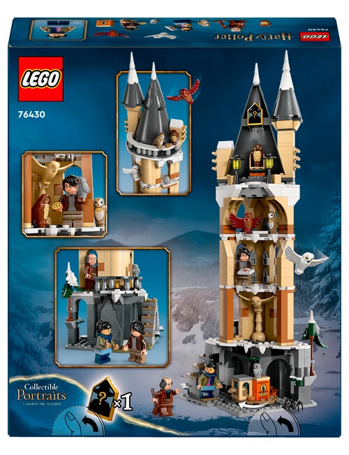 LEGO Harry Potter Harry Potter Hogwarts Castle Owlery, 76430 product photo View 11 L