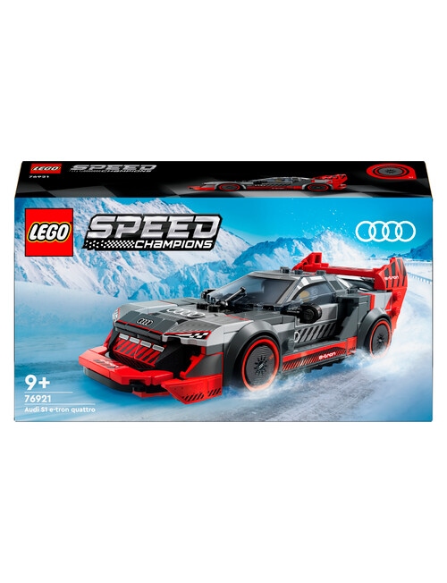 LEGO Speed Champions Speed Champions Audi S1 E-tron Quattro Race Car, 76921 product photo View 02 L