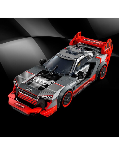 LEGO Speed Champions Audi S1 e-tron quattro Race Car, 76921 product photo View 08 L