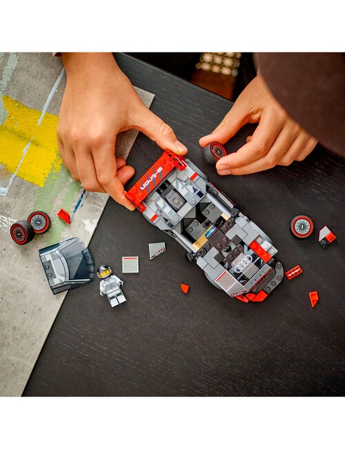 LEGO Speed Champions Speed Champions Audi S1 E-tron Quattro Race Car, 76921 product photo View 09 L