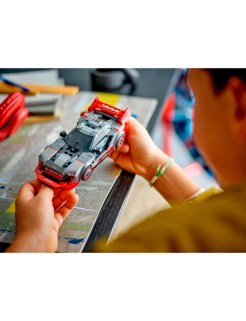LEGO Speed Champions Speed Champions Audi S1 E-tron Quattro Race Car, 76921 product photo View 12 L