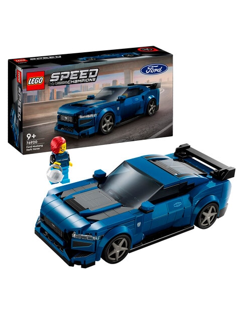 LEGO Speed Champions Ford Mustang Dark Horse Sports Car, 76920 product photo