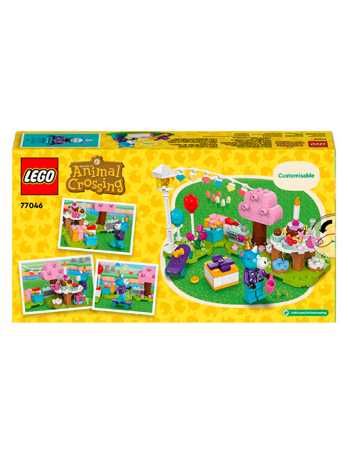 LEGO Animal Crossing Animal Crossing Julian's Birthday Party, 77046 product photo View 08 L