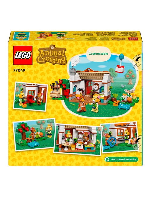 LEGO Animal Crossing Isabelle's House Visit, 77049 product photo View 09 L