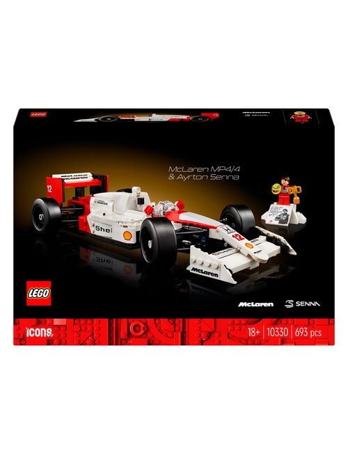 Lego Icons Icons McLaren MP4/4 & Ayrton Senna, 10330 product photo View 02 L