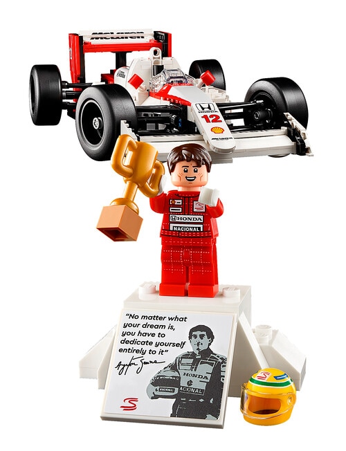 Lego Icons McLaren MP4/4 & Ayrton Senna, 10330 product photo View 06 L