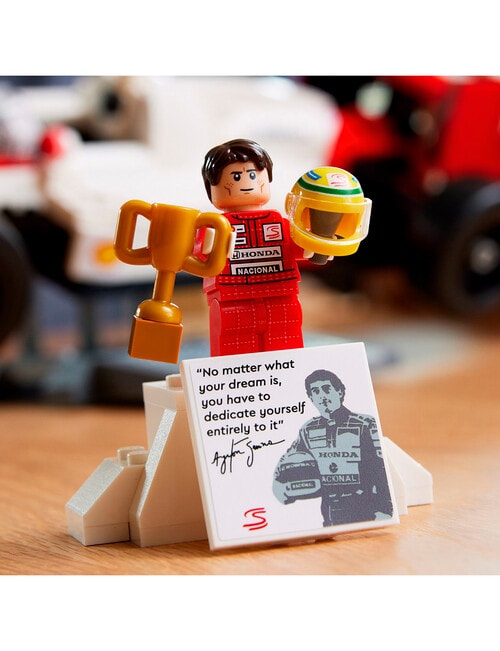 Lego Icons Icons McLaren MP4/4 & Ayrton Senna, 10330 product photo View 10 L