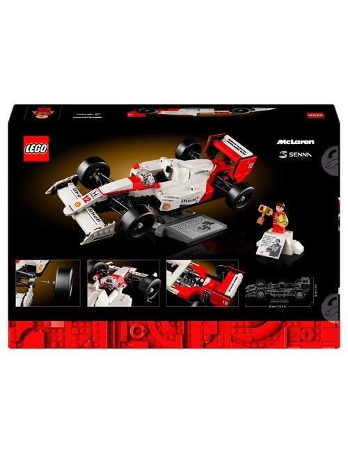 Lego Icons McLaren MP4/4 & Ayrton Senna, 10330 product photo View 12 L