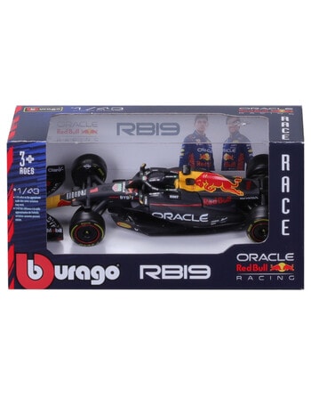Bburago 1:43 Diecast Vehicle, Redbull Racing RB19 #1 Verstappen product photo
