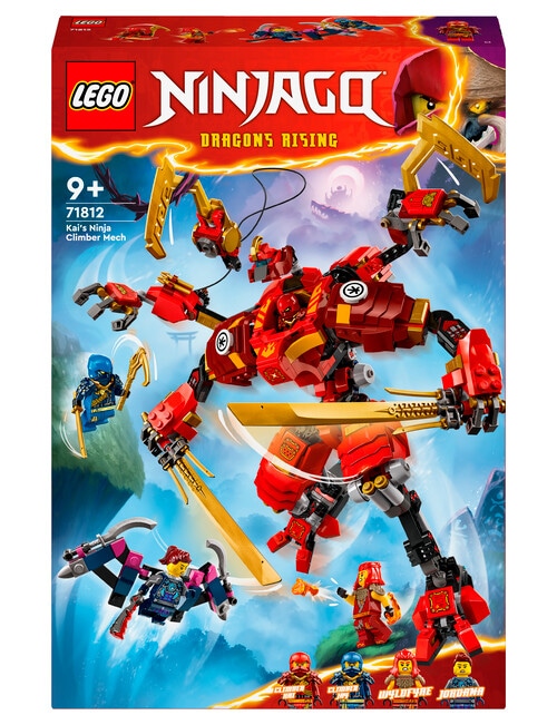 Lego Ninjago NINJAGO® Kai's Ninja Climber Mech, 71812 product photo View 02 L