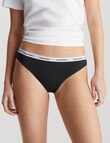 Calvin Klein Modern Logo Bikini Brief, 3-Pack, Black, White & Grey, XS-XL product photo