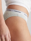 Calvin Klein Modern Logo Bikini Brief, 3-Pack, Black, White & Grey, XS-XL product photo View 03 S