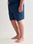 Gasoline King Size Swim Shorts, Navy product photo