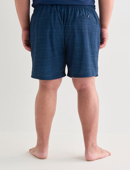 Gasoline King Size Swim Shorts, Navy product photo View 02 L