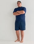 Gasoline King Size Swim Shorts, Navy product photo View 03 S
