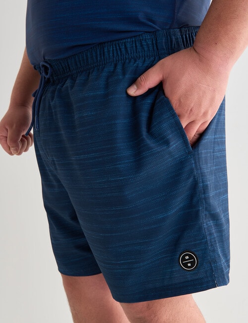 Gasoline King Size Swim Shorts, Navy product photo View 04 L