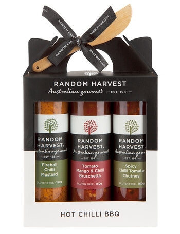 Random Harvest Hot Chilli BBQ, 3-Pack product photo