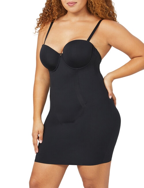 Nancy Ganz Body Define Ultimmate Slip, Black, B-E product photo