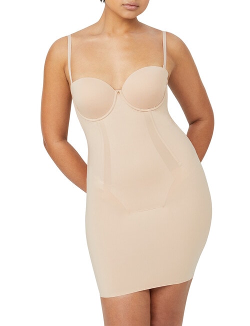 Nancy Ganz Body Define Ultimmate Slip, Warm Taupe, B-E product photo View 02 L