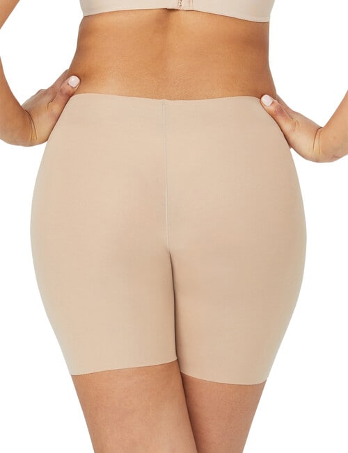Nancy Ganz Body Smart Waisted Short, Beige, 8-16 product photo View 06 L